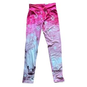 Justice Bottoms | Justice Brand Unicorn Pink Leggings Girls Size 14/16